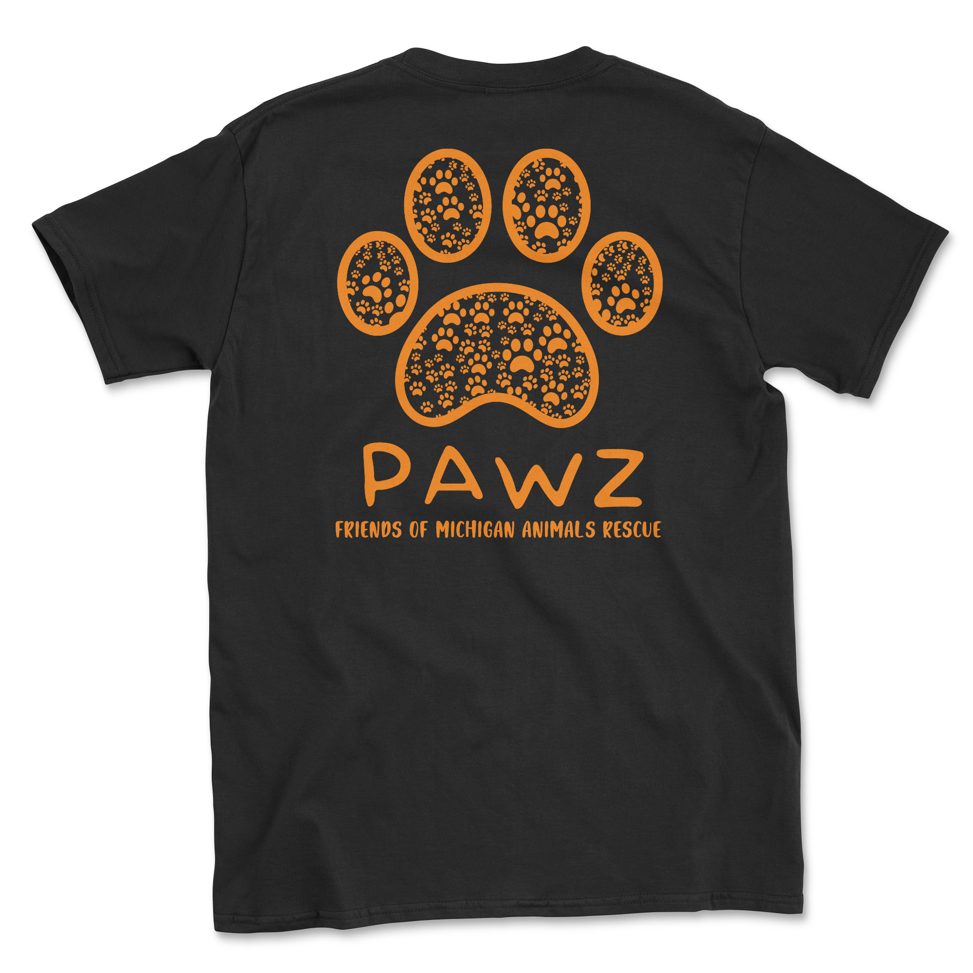 Mosaic (Friends of Michigan Animals Rescue) (Adult Short Sleeve T-Shirt)